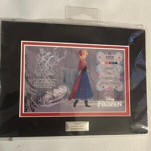 NWT 2013 Frozen Anna Character Key Limited Edition Disney